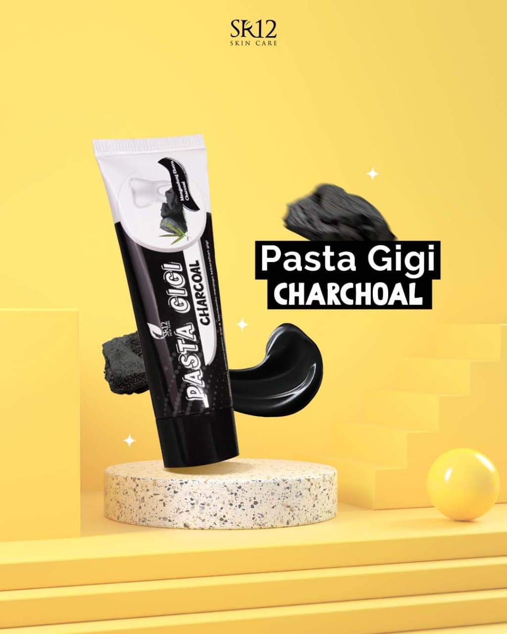 Pasta Gigi Charcoal SR12