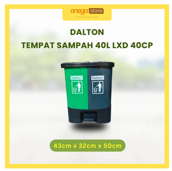 Dalton Tempat Sampah 40L LXD 40CP