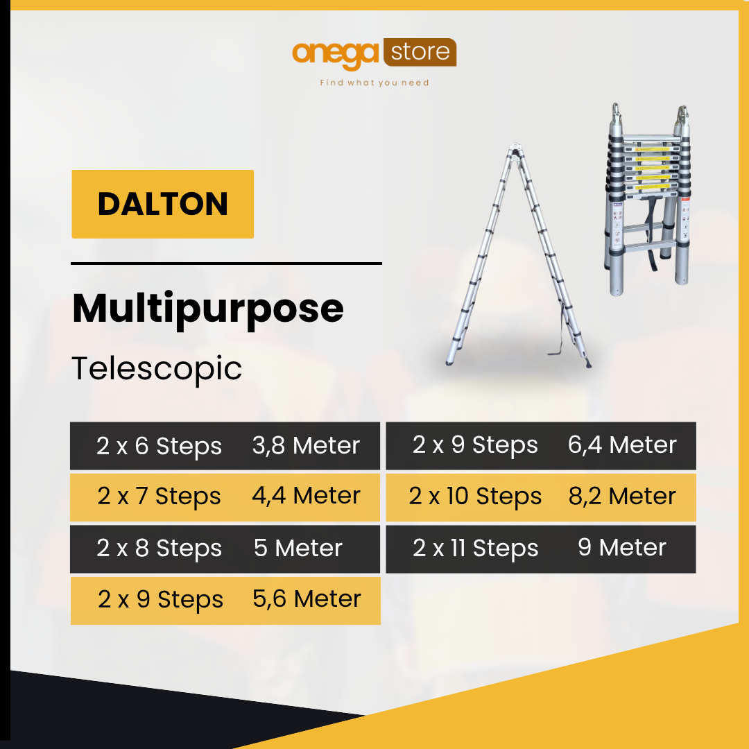 Dalton Multipurpose Tele 2×11 Steps, 9 Meter